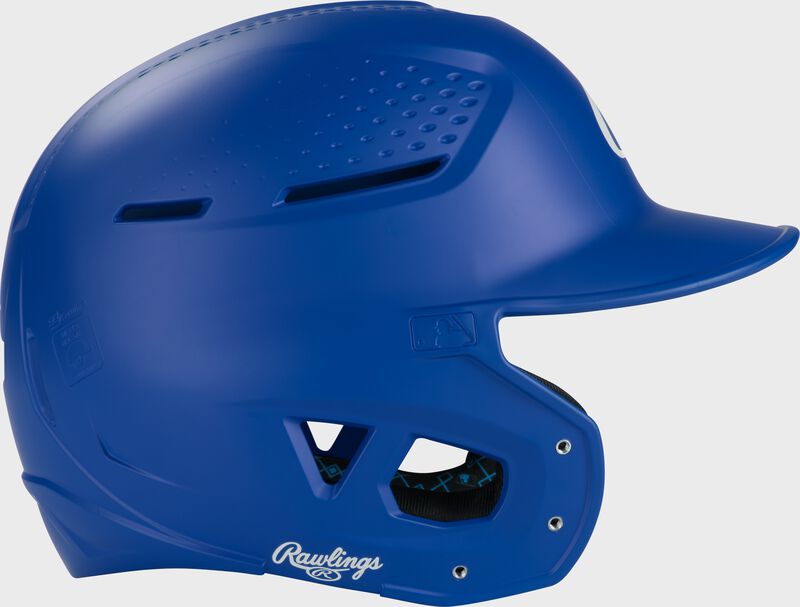 Rawlings Rx2 Matte Junior Batting Helmet - Royal