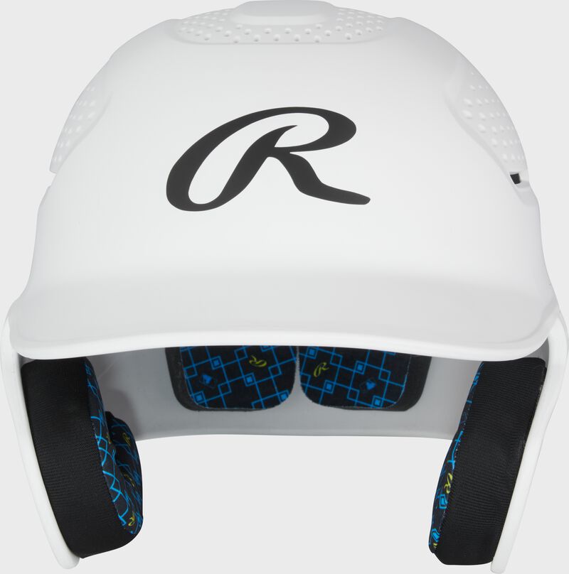 Rawlings Rx2 Matte Senior Batting Helmet - White