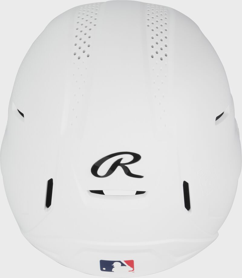 Rawlings Rx2 Matte Junior Batting Helmet - White