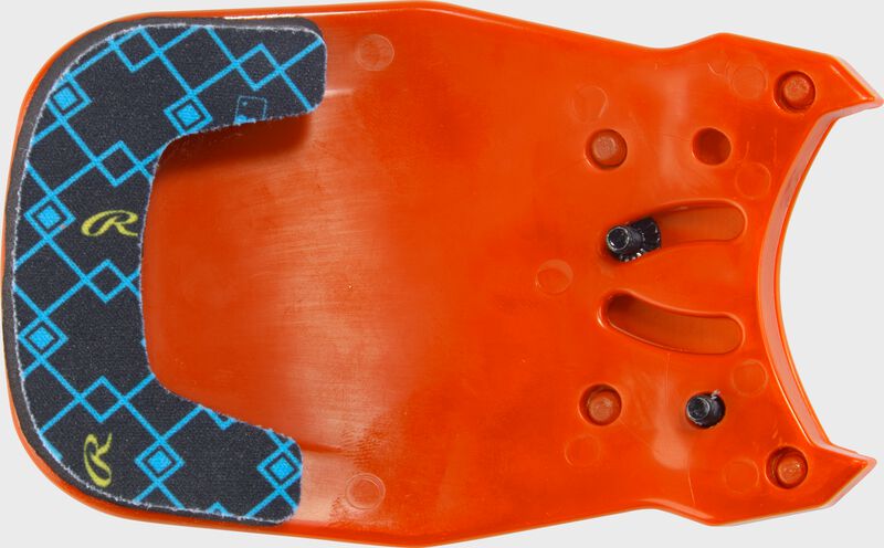 Rawlings Rx2  Reversible And Adjustable Jaw Guard - Athletic Orange