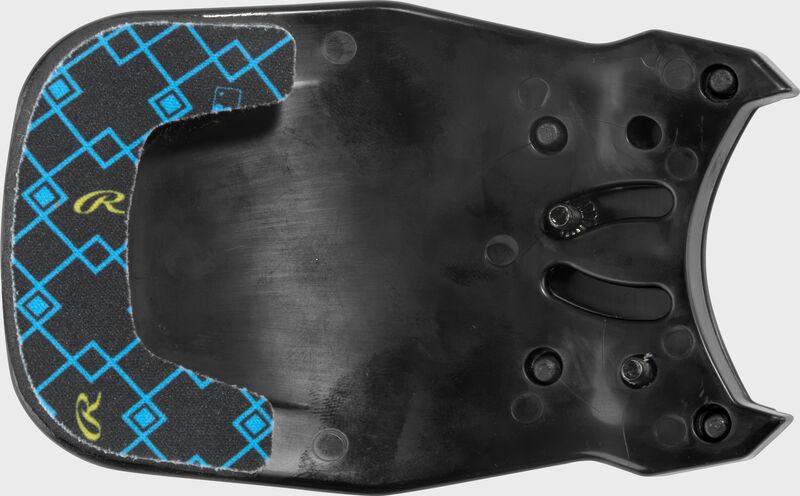 Rawlings Rx2  Reversible And Adjustable Jaw Guard - Black