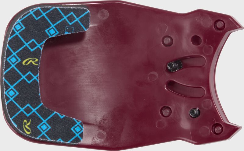Rawlings Rx2  Reversible And Adjustable Jaw Guard - Maroon