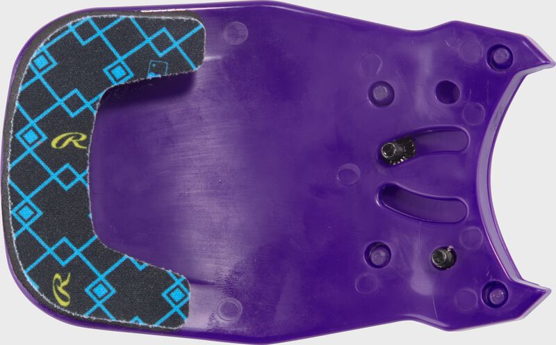 Rawlings Rx2  Reversible And Adjustable Jaw Guard - Purple