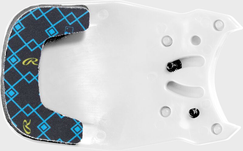 Rawlings Rx2  Reversible And Adjustable Jaw Guard - White