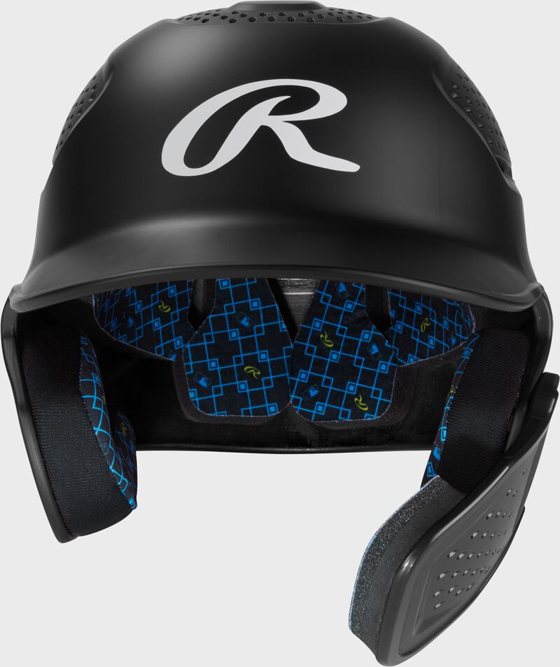 Rawlings Rx2 Reverse And Adjust Matte Junior Batting Helmet - Black