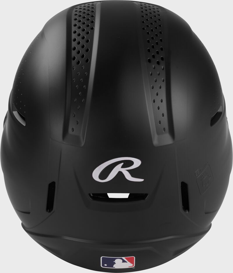 Rawlings Rx2 Reverse And Adjust Matte Senior Batting Helmet - Black
