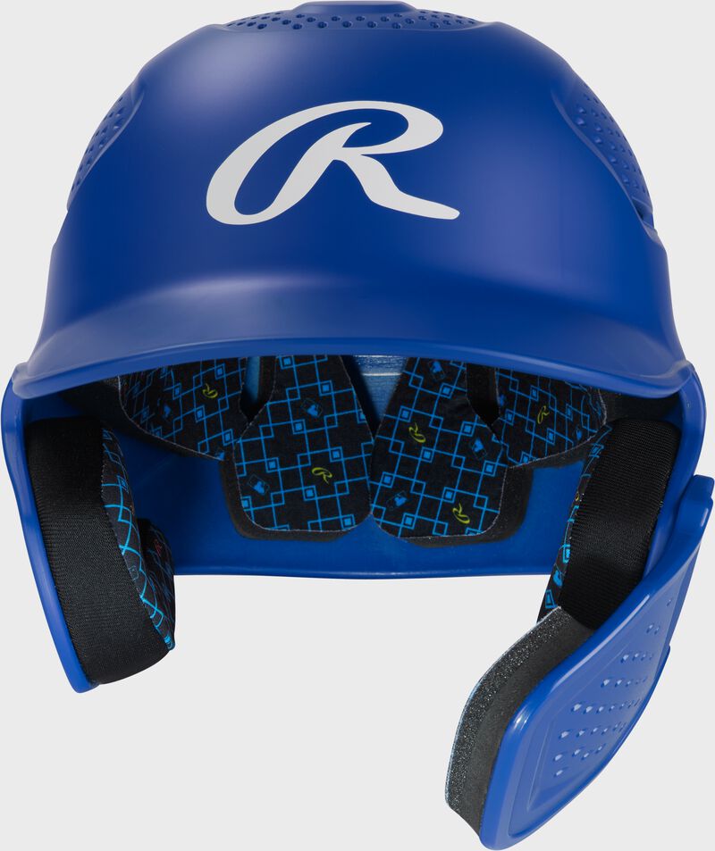 Rawlings Rx2 Reverse And Adjust Matte Senior Batting Helmet - Royal