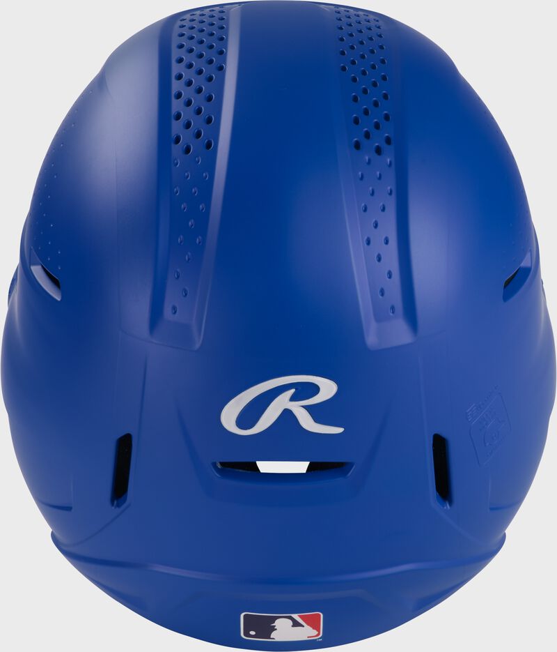 Rawlings Rx2 Reverse And Adjust Matte Senior Batting Helmet - Royal