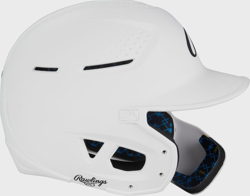 Rawlings Rx2 Reverse And Adjust Matte Junior Batting Helmet - White