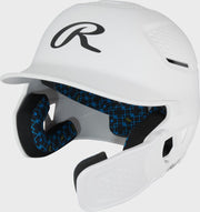 Rawlings Rx2 Reverse And Adjust Matte Senior Batting Helmet - White