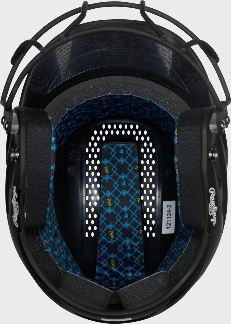 Rawlings Rx2 Series Junior Batting Helmet - Black
