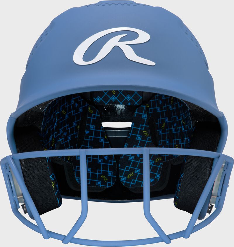 Rawlings Rx2 Series Senior Batting Helmet - Columbia Blue
