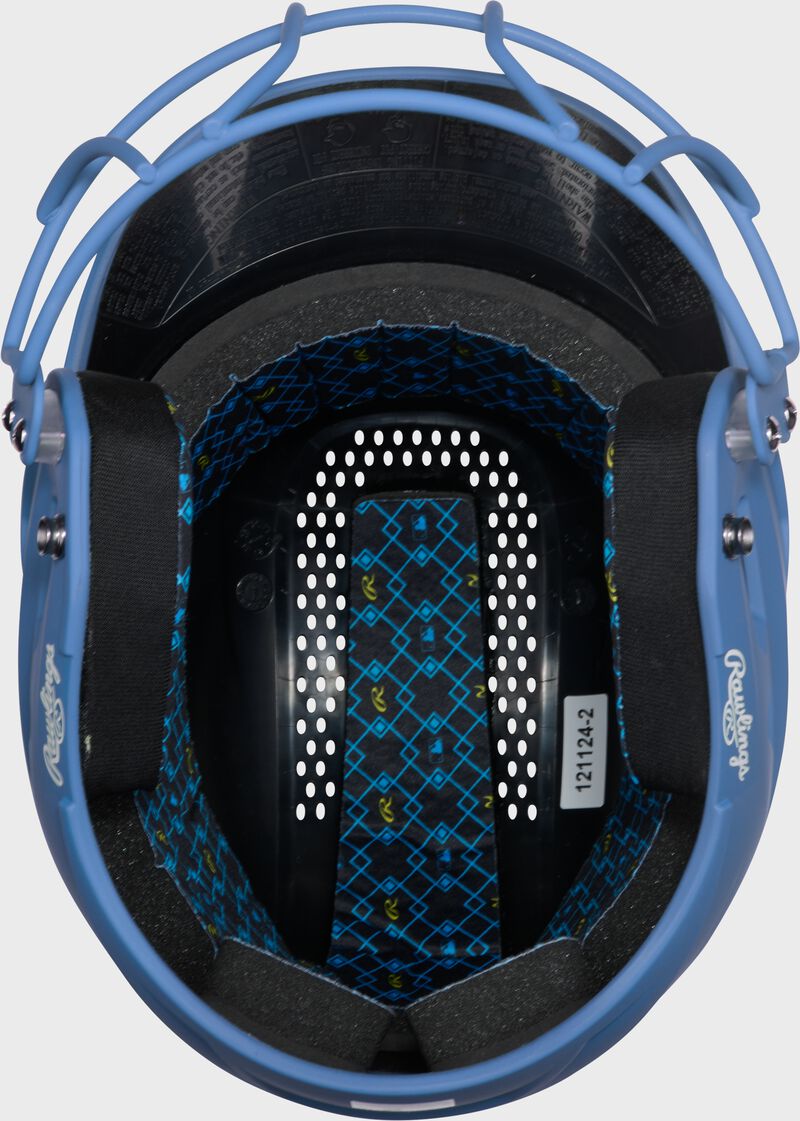 Rawlings Rx2 Series Junior Batting Helmet - Columbia Blue