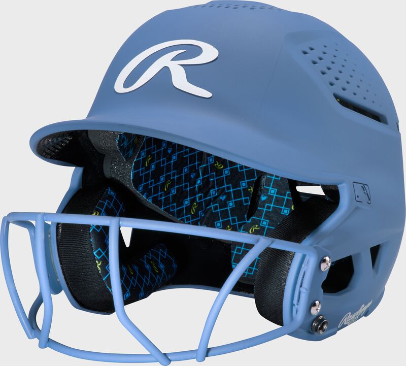 Rawlings Rx2 Series Senior Batting Helmet - Columbia Blue