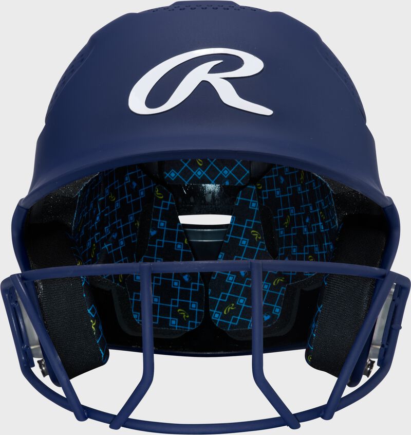 Rawlings Rx2 Series Senior Batting Helmet - Navy