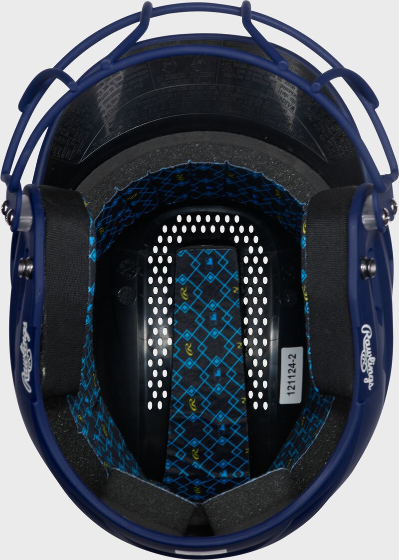 Rawlings Rx2 Series Senior Batting Helmet - Navy