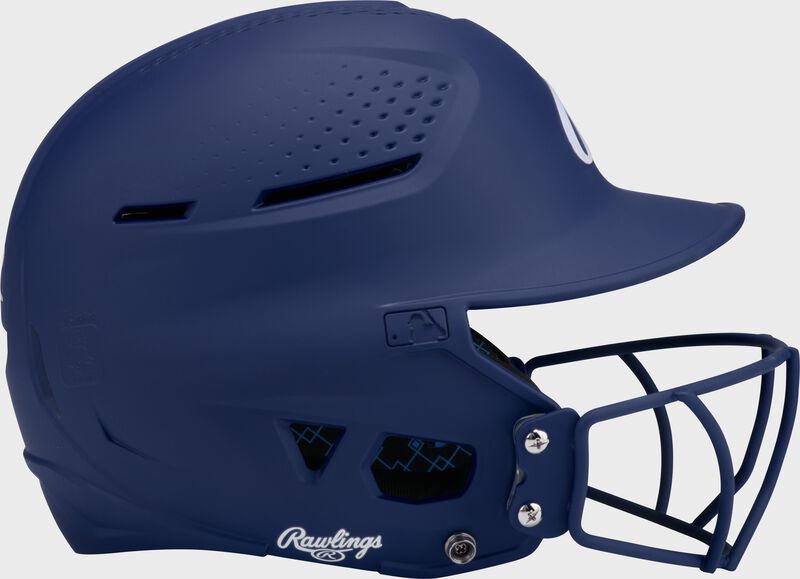 Rawlings Rx2 Series Senior Batting Helmet - Navy