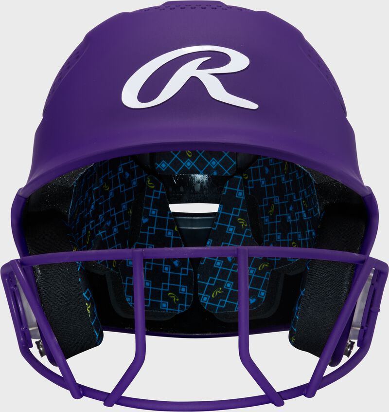 Rawlings Rx2 Series Junior Batting Helmet - Purple