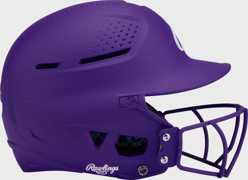 Rawlings Rx2 Series Junior Batting Helmet - Purple