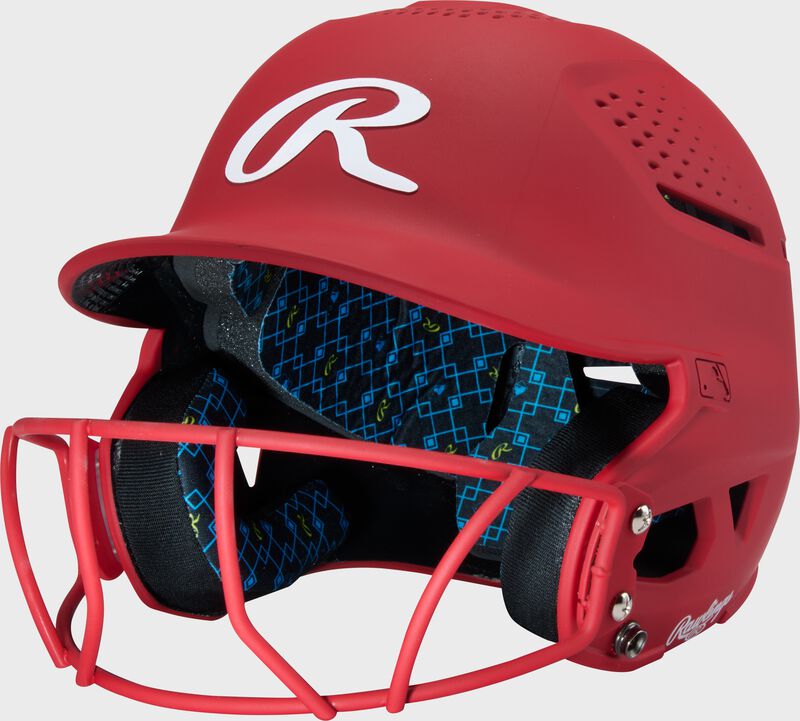 Rawlings Rx2 Series Senior Batting Helmet - Scarlet