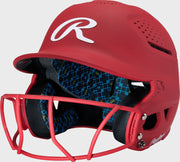 Rawlings Rx2 Series Junior Batting Helmet - Scarlet