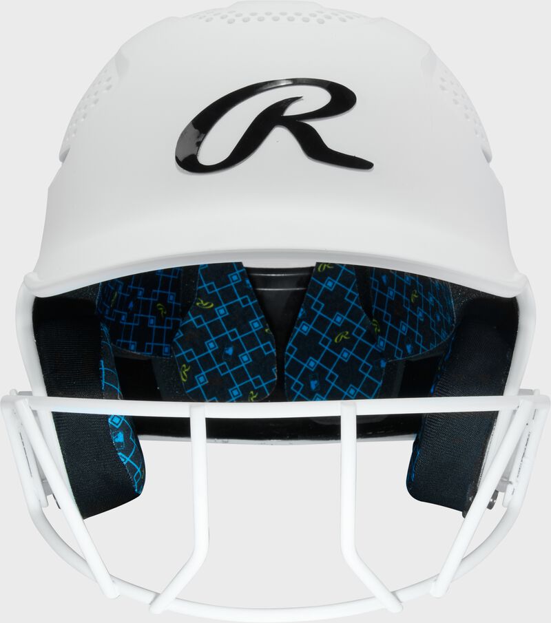 Rawlings Rx2 Series Senior Batting Helmet - White