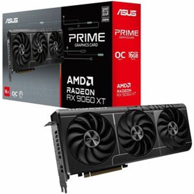 ASUS - Prime Radeon RX 9060 XT 16GB OC Edition Graphics Card - PRIME-RX9060XT-O16G