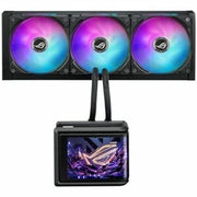 ASUS ROG RYUO IV SLC 360 ARGB All-in-one CPU Liquid Cooler with Shortened Tubing Maximizes a Clean Aesthetic, Curved 6.67-inch AMOLED Display Supports