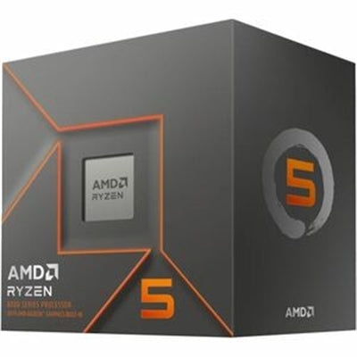 AMD - Ryzen 5 8500G 6-core - 12-thread – 3.5 GHz (5 GHz Max Boost) Socket AM5 Unlocked Desktop Processor - Silver