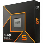 AMD - Ryzen 5 9600X 6-Core - 12-Thread 3.9 GHz (5.4 GHz Max Boost) Socket AM5 PCI Express 5.0 Unlocked Desktop Processor - Silver