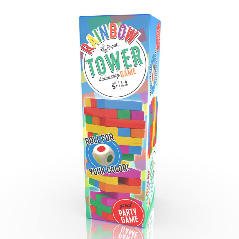 Rainbow Balancing Tower