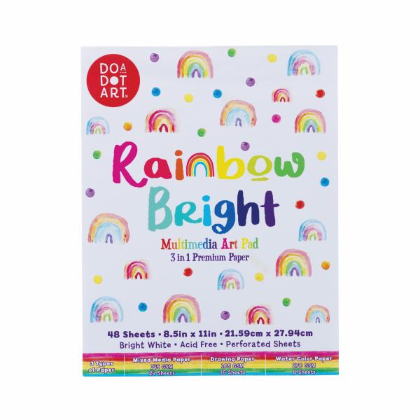 Multimedia Art Pads - Rainbow Bright