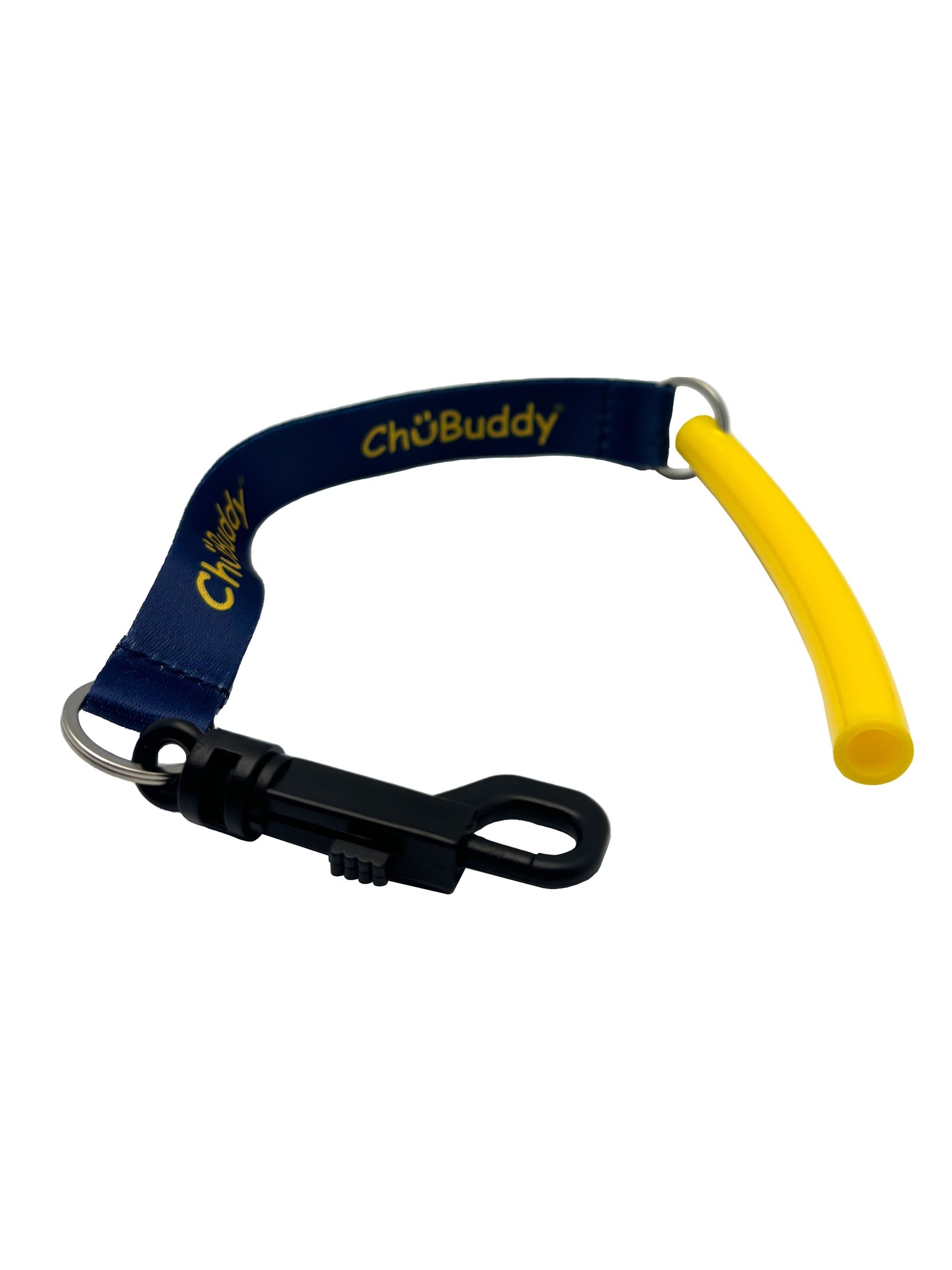 Special Needs Sensory Toy - 3/8" Slim Black Tube Neck, 1/2" Strong Yellow Tube Clip, Smooth Tube Zilla Clip, Tube Zilla Jr Neck