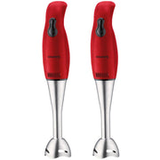 Courant Courant 2-PACK 2-Speed Hand Blender with Stainless Steel Leg - Red