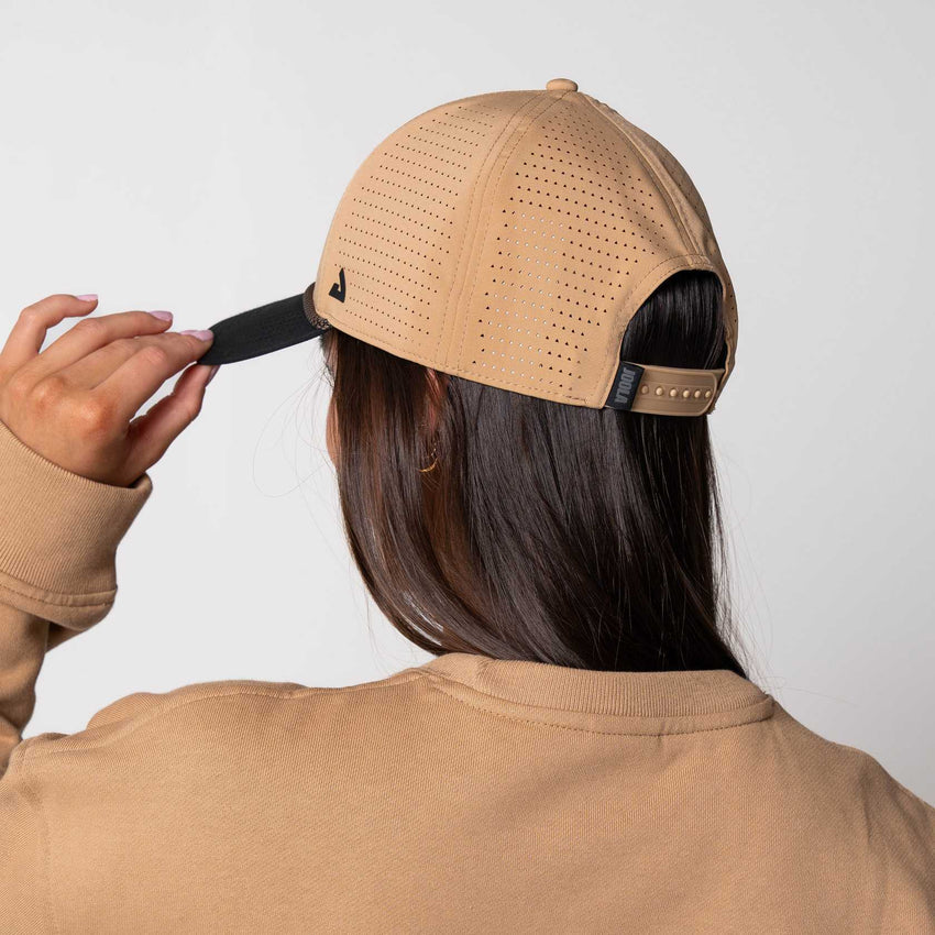 JOOLA Perforated Rope Cap (Latte) - L/XL