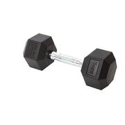 15 LB Rubber Hex with Chrome Ergo Handle