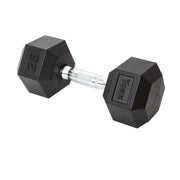 25 LB Rubber Hex with Chrome Ergo Handle