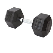 40 LB Rubber Hex with Chrome Ergo Handle