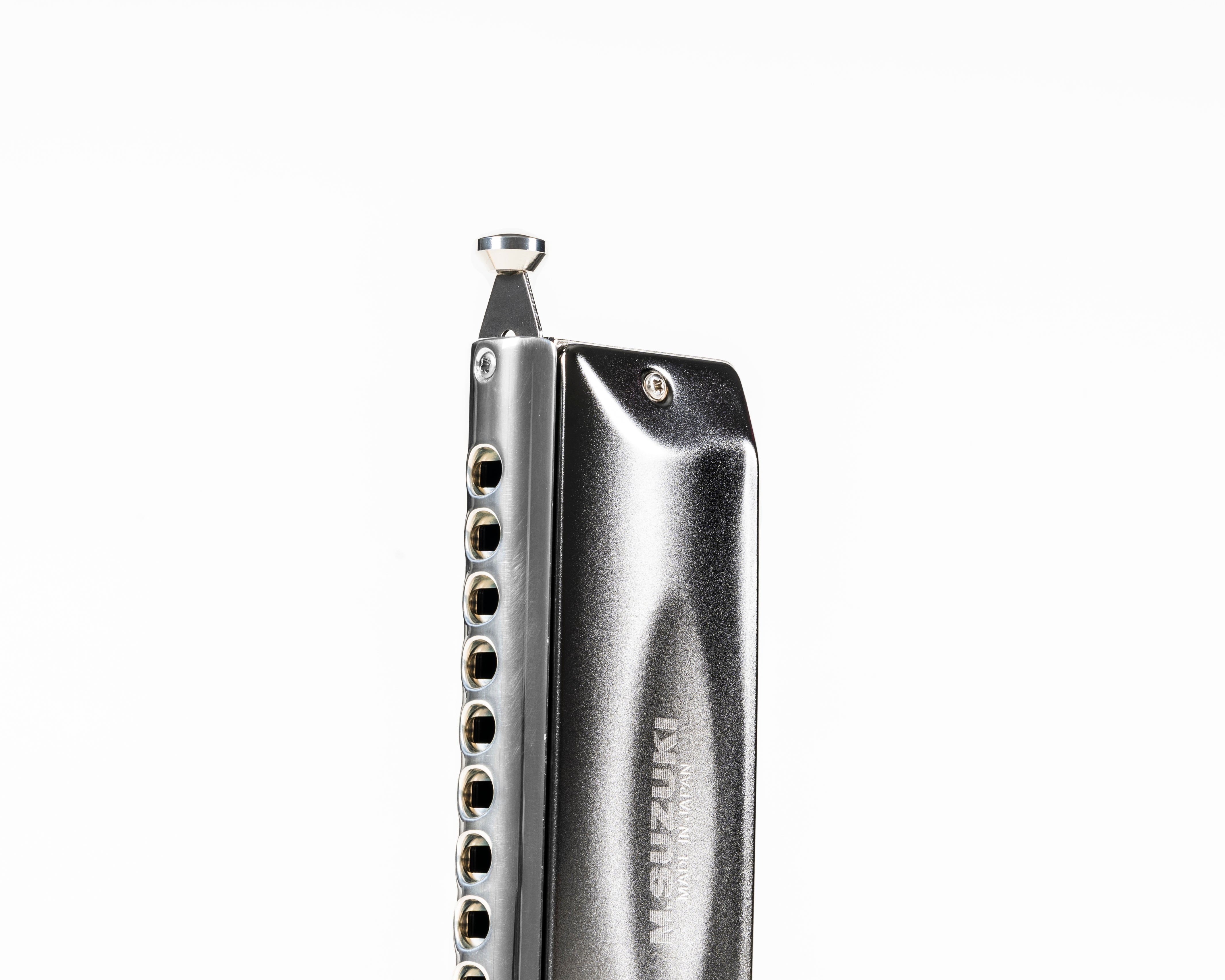 Suzuki S-48S Sirius 12 Hole Chromatic Straight Harmonica