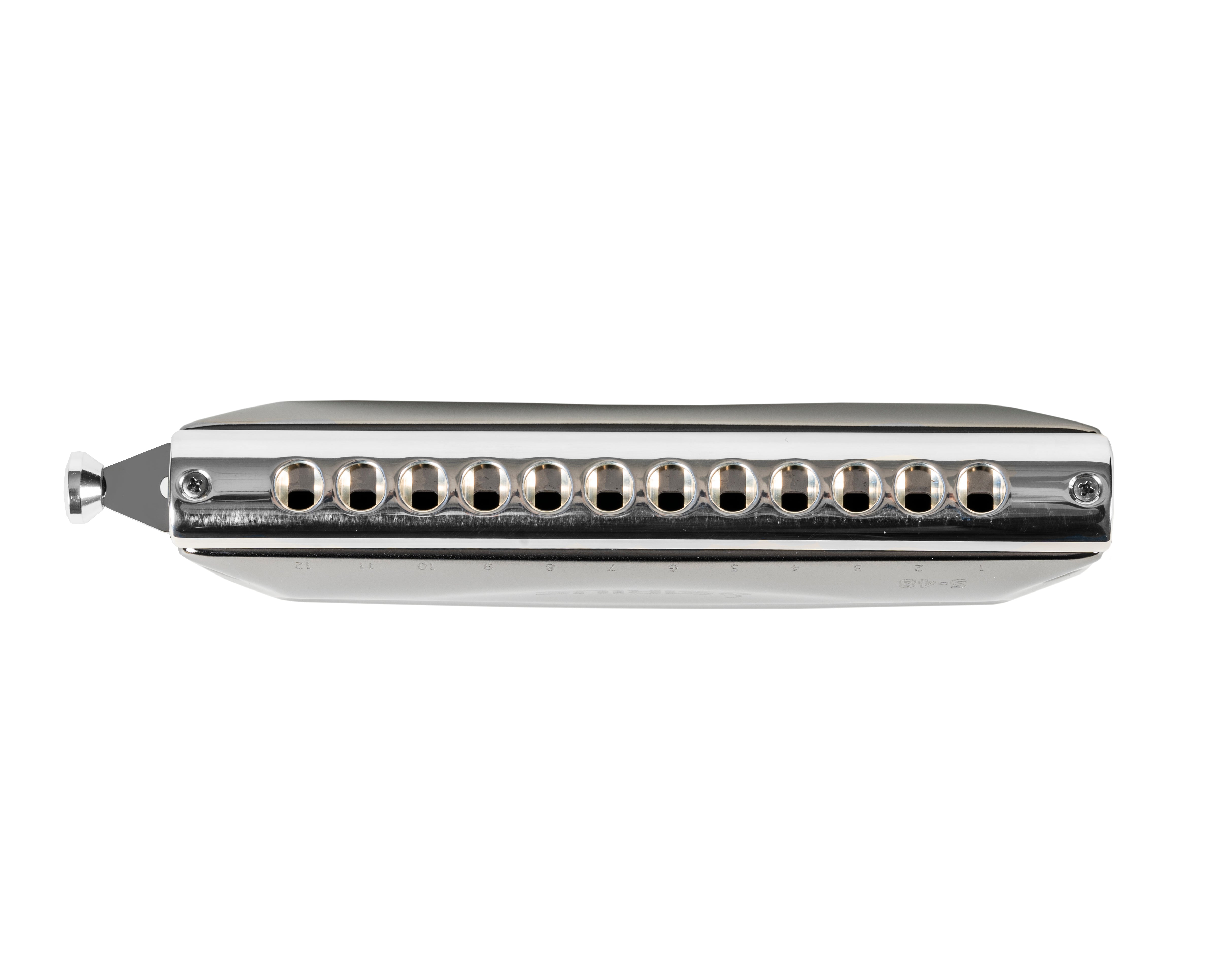 Suzuki S-48S Sirius 12 Hole Chromatic Straight Harmonica