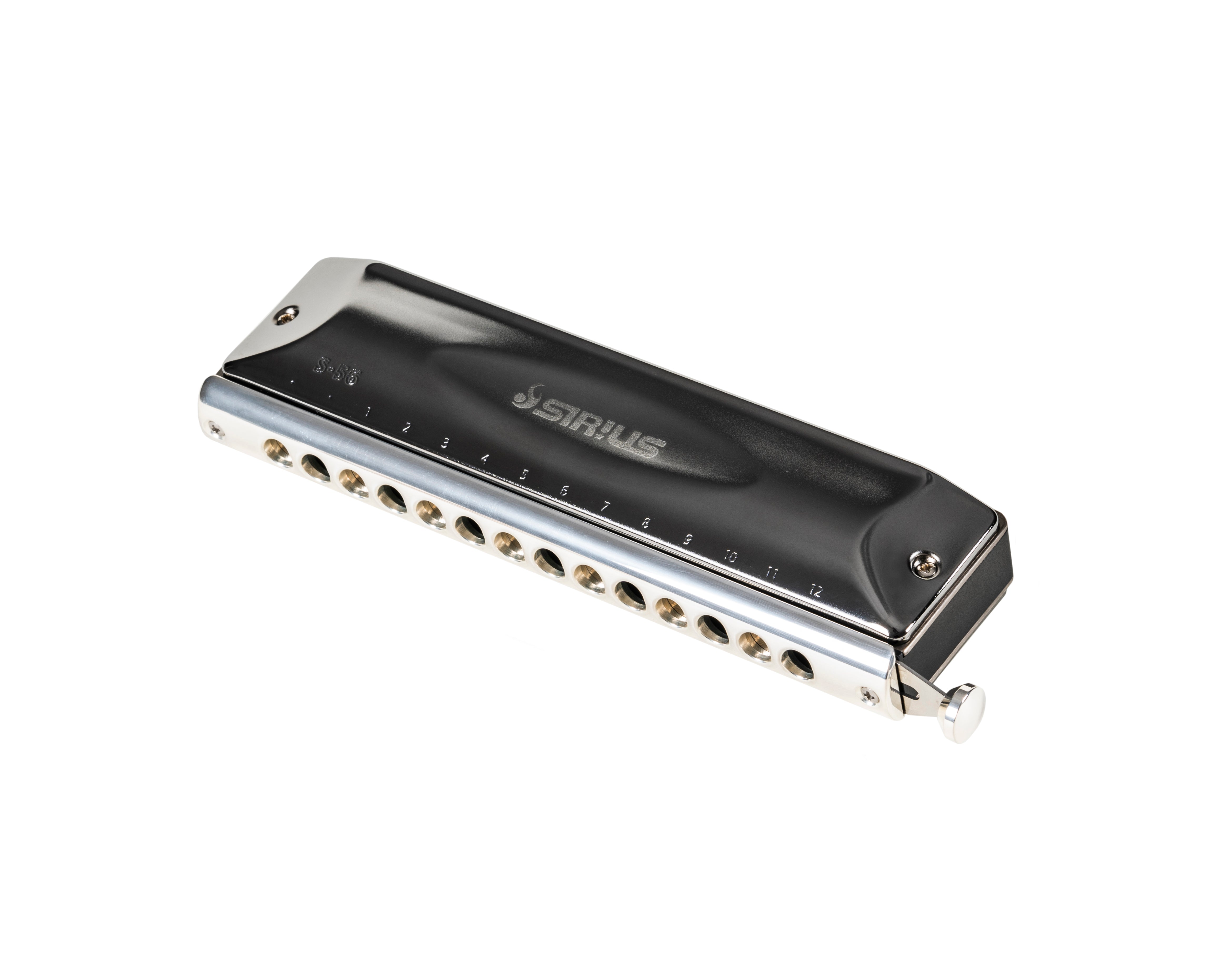 Suzuki S-56C Sirius 14 Hole Chromatic Cross Harmonica