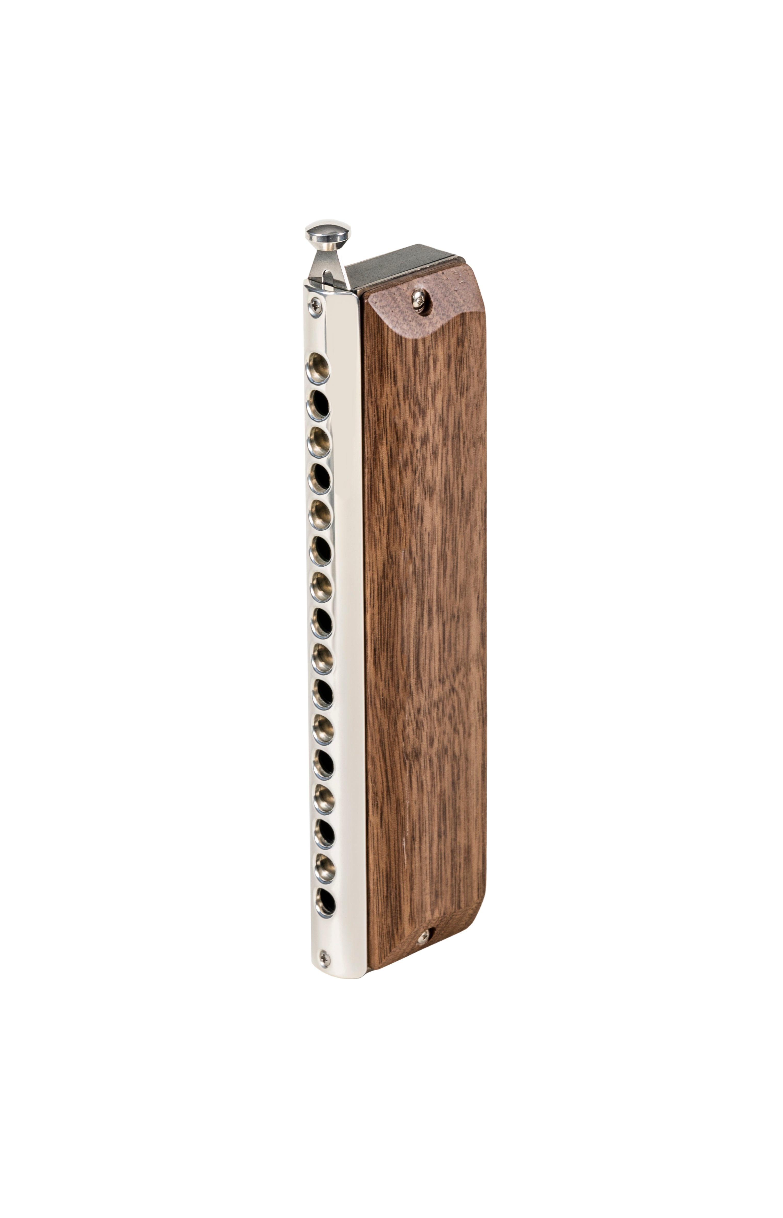 Suzuki S-64CW Sirius 16 Hole Chromatic Cross Harmonica. Wood Cover