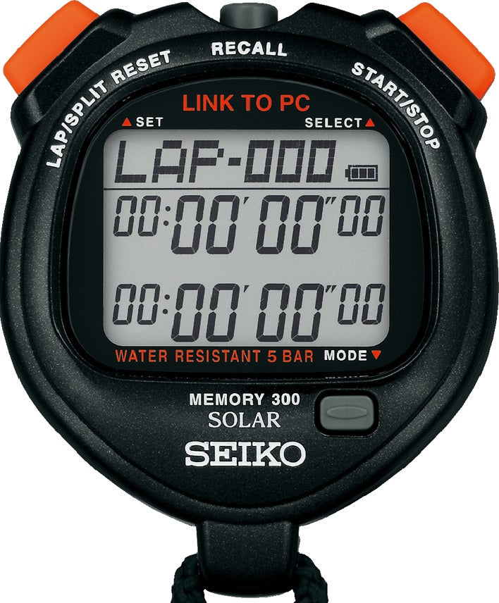 300 Lap Memory Stopwatch with PC Interface
