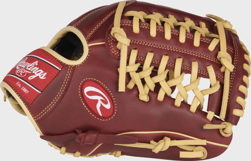 Rawlings Sandlot Series 11.75-Inch Baseball Glove - Left Hand Thrower - Sherry