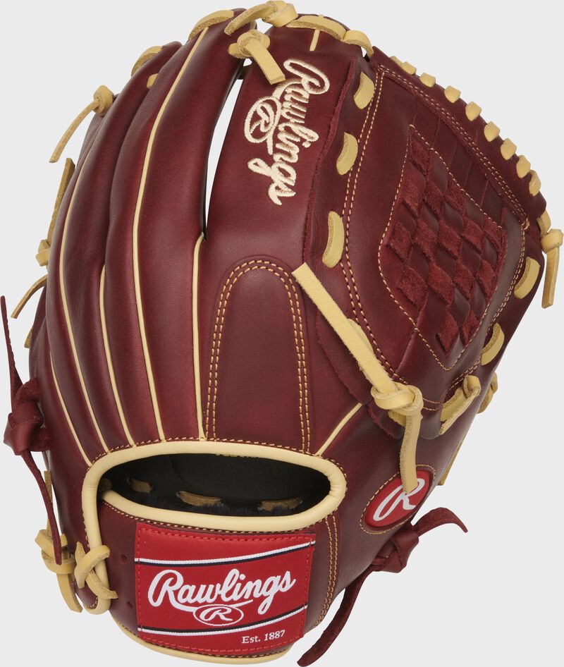 Rawlings Sandlot Series 12-Inch Baseball Glove - Left Hand Thrower - Sherry