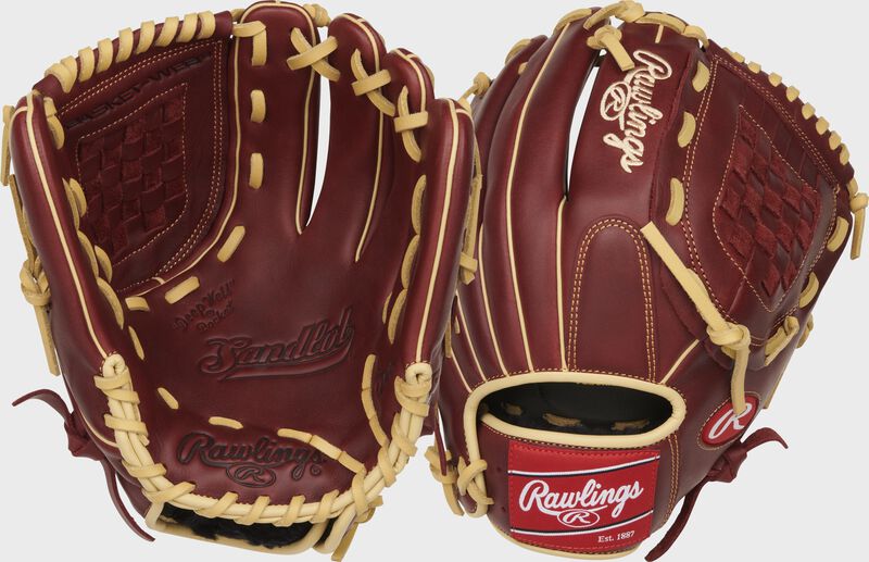 Rawlings Sandlot Series 12-Inch Baseball Glove - Left Hand Thrower - Sherry