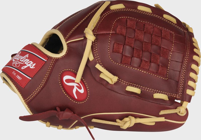 Rawlings Sandlot Series 12-Inch Baseball Glove - Left Hand Thrower - Sherry