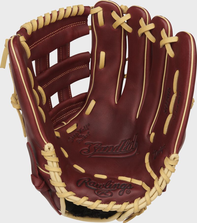 Rawlings Sandlot Series 12.75-Inch Baseball Glove  - Left Hand Thrower - Sherry