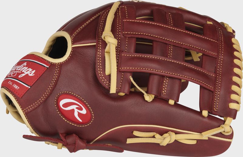 Rawlings Sandlot Series 12.75-Inch Baseball Glove  - Left Hand Thrower - Sherry