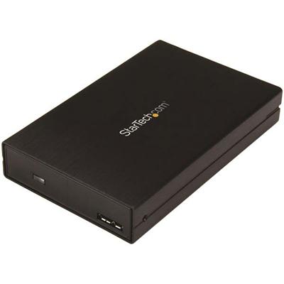 StarTech.com 2.5" USB-C Hard Drive Enclosure - USB 3.1 Type C - with USB-C and USB-a Cable - USB 3.0 HDD Enclosure